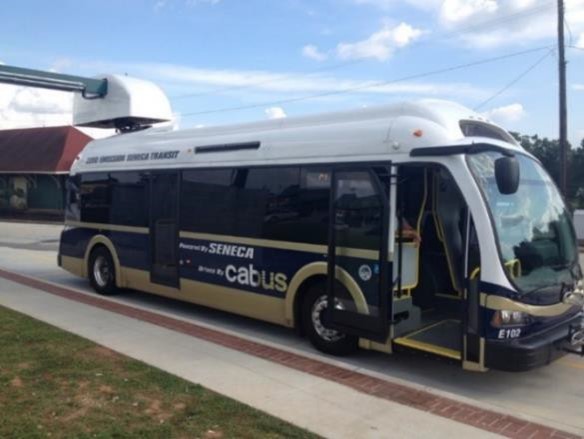 CATbus at Charging Station