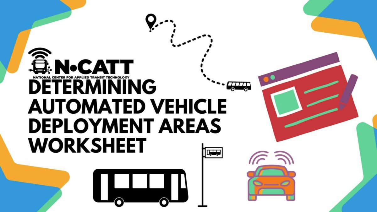 Worksheet: Determining Automated Vehicle Deployment Areas