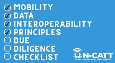 Mobility Data Interoperability Principle (MDIP) Due Diligence Checklist